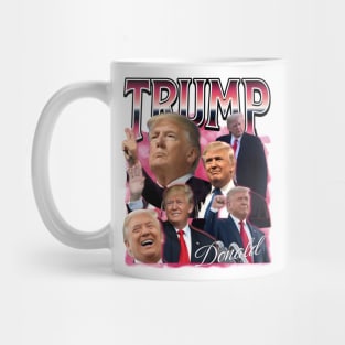 Trump Bootleg, Retro 90s Trump Black Band, Trump 2024 Mug